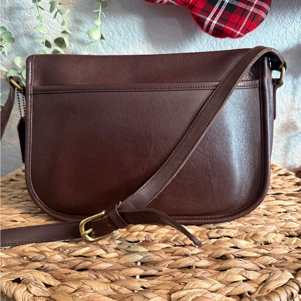 Vintage Coach Mahogany City Bag 9790 - Picture 5 of 7